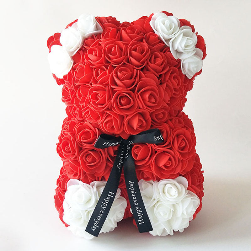 Orsetto di fiori artificiale - artificial bear flower